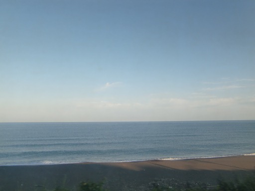 列車から見える日本海.JPG